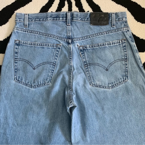 Levi’s Silvertab High Waisted Baggy Y2K Jeans Size 34 - Picture 7 of 14